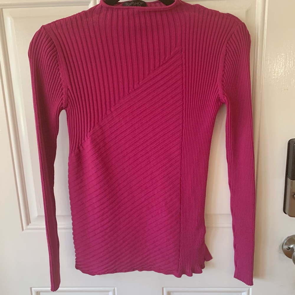 Top shop long sleeve blouse